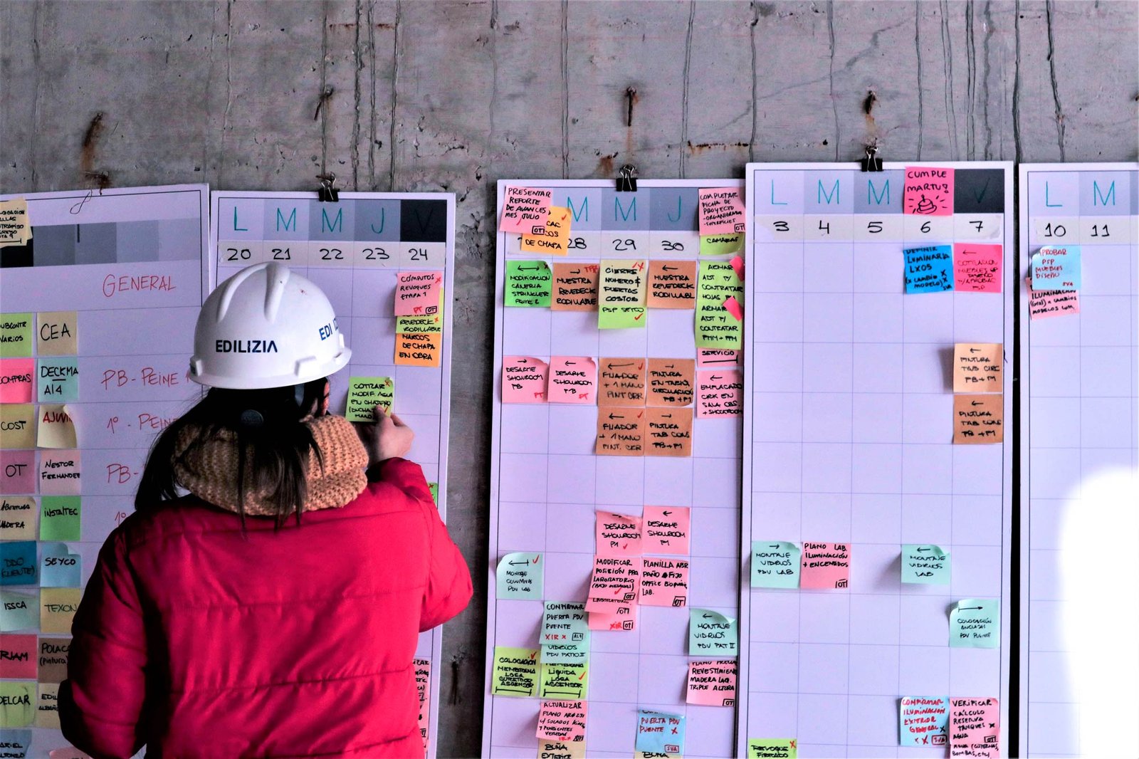 Planificación colaborativa Lean Construction en EDILIZIA