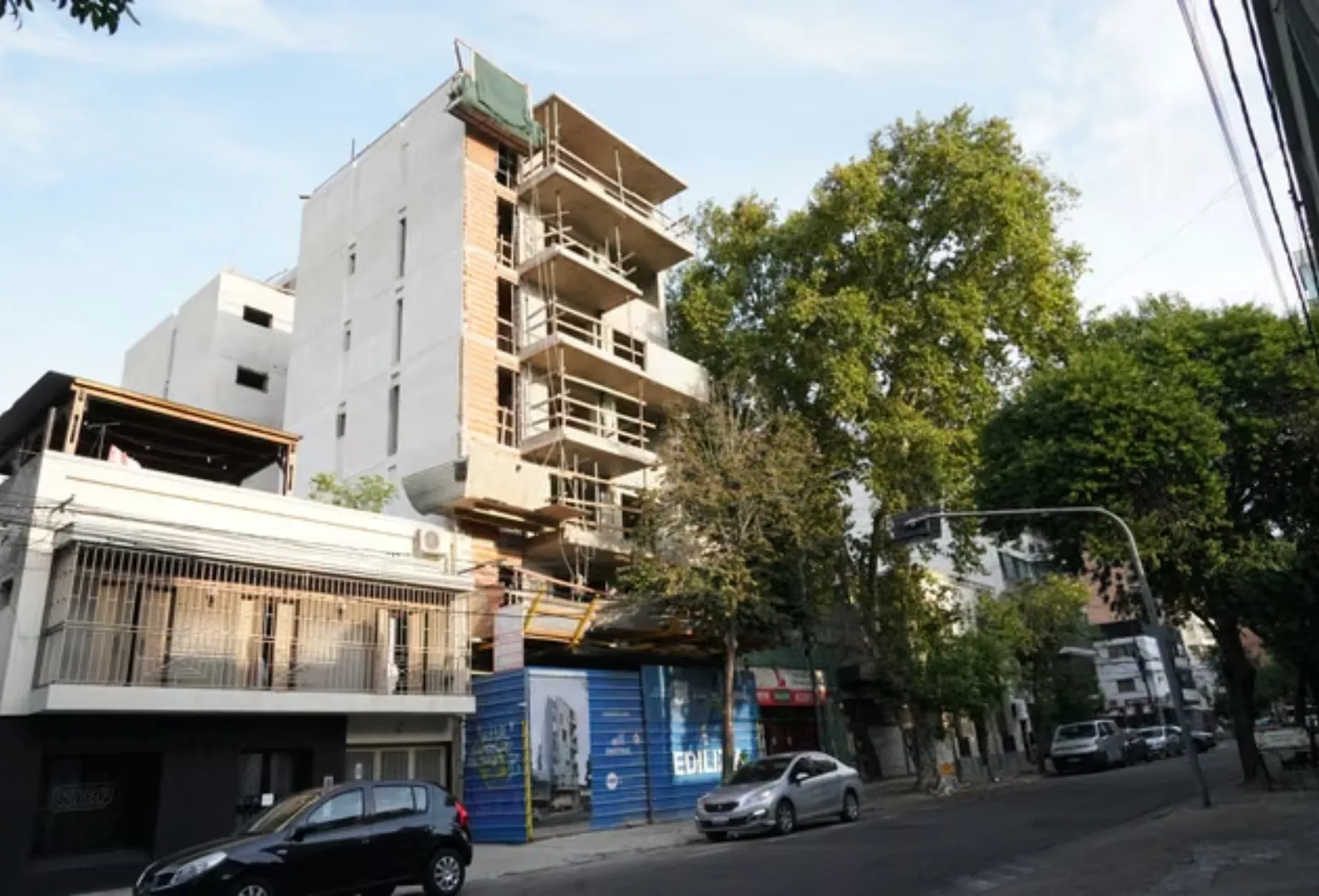 Las tormentas obligan a cambiar la construcción en Rosario
